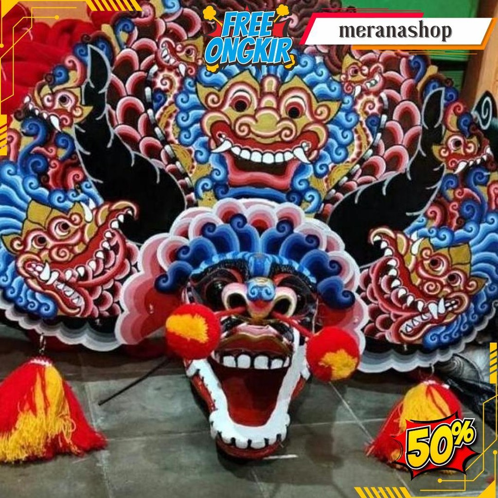 

Bisa Cod Cuci Gudang Barongan Rampak Telon Jamang Cat Air Brush Bonus Kemul Panjang Dan Pentul Tinggal Pakai Ukuran Anak Promo Barongan Plipit Romo Mainan Anak Barongan Anak Sd Brongan Plipit Premium / Barongan Spon Caplok Kain Panjang / Barongan Ponorogo