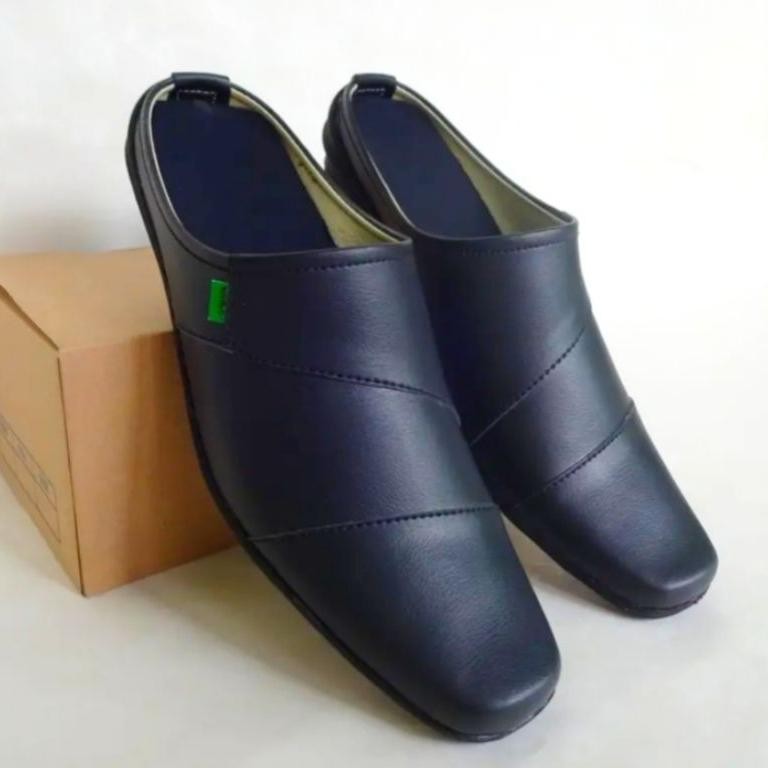 Promo Sepatu Slop Pria//Sepatu Slop Formal//Sepatu Slop Bustong Original