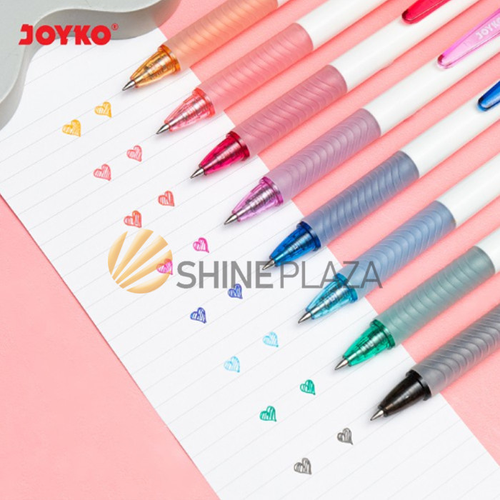 

PULPEN BOLPEN PENA JOYKO WARNA GPC-374 0.5MM - COLOR GEL PEN 0,5 MM
