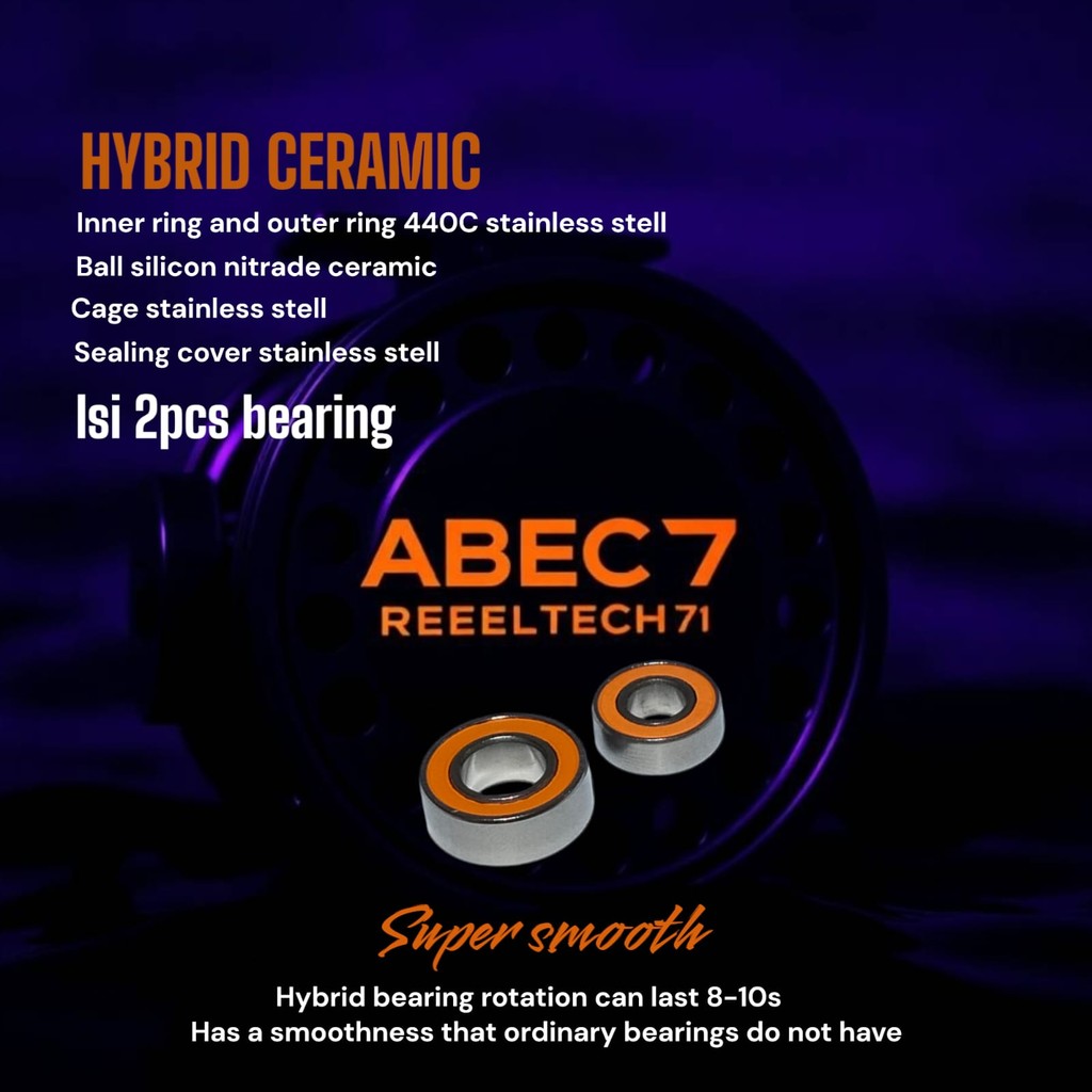 Bearing ABEC7 Real Pancing ABU GARCIA   REVO S
