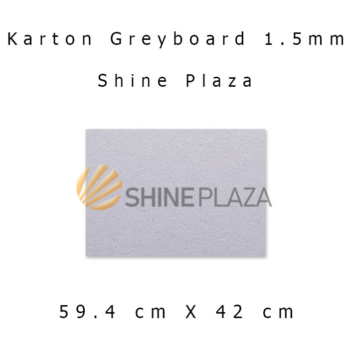 

KARTON GREYBOARD 1.5MM A2 - GREY BOARD ABU 1.5 MM - BAHAN MAKET