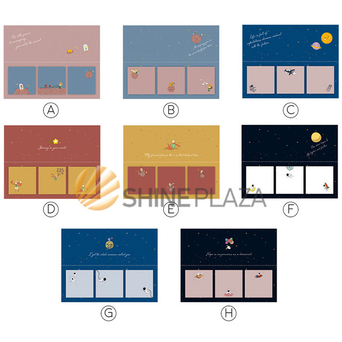 

STICKY NOTES LITTLE PRINCE SERIES SET - MEMO STICK NOTE TEMPEL BAHAN KERTAS LUCU