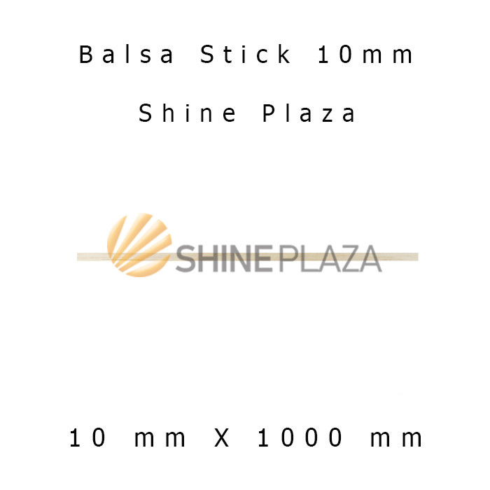 

KAYU BALSA STIK 10MM - BALSA STICK 10 MM - BAHAN MAKET KHUSUS GOSEND