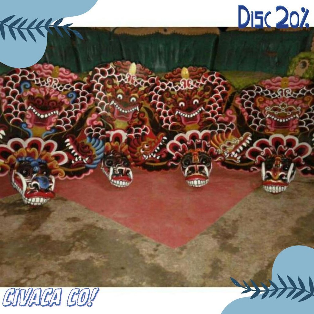 Barongan Devil Barongan Murah Barongan Anak Caplokan Telon Barongan Telon Terlaris Produk Ini Banyak