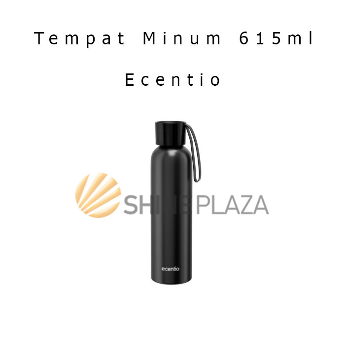 

BOTOL MINUM ALUMUNIUM TUMBLER PORTABLE ECENTIO 615ML - TEMPAT AIR MINUMAN OLAHRAGA WATER SPORT