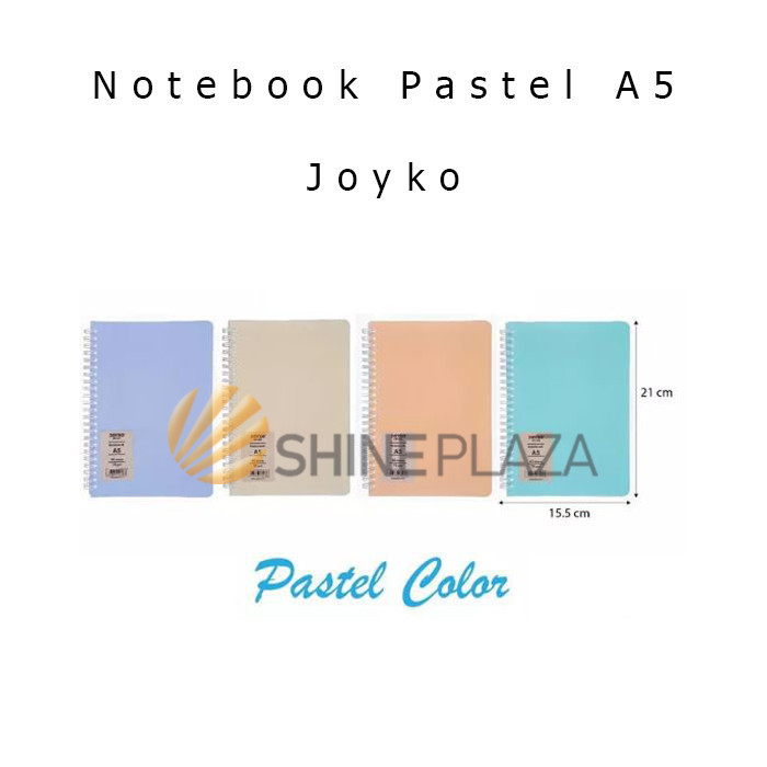 

BUKU NOTEBOOK RULED PASTEL COLOR JOYKO NB-680 - BUKU TULIS GARIS AGENDA CATATAN JOYKO