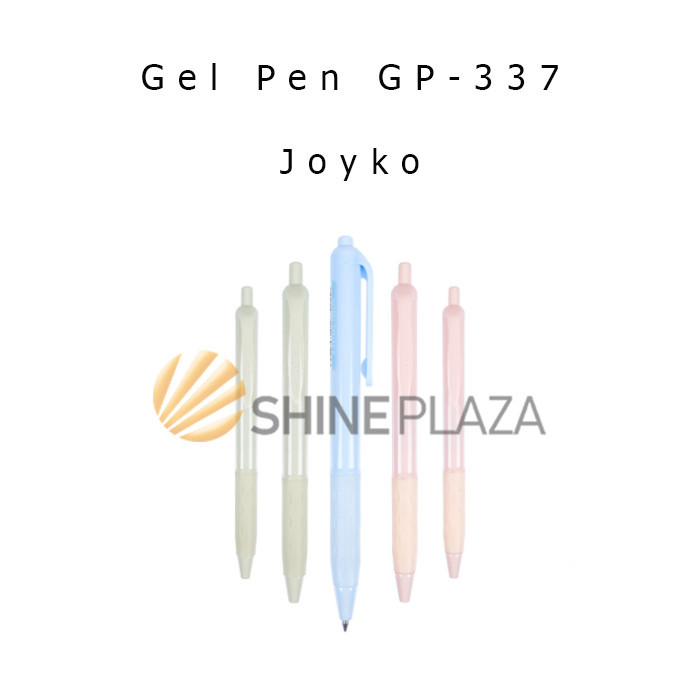 

PULPEN GEL PASTEL JOYKO GP-337 0.5MM - BOLPEN PENA PASPEN HITAM 0,5 MM