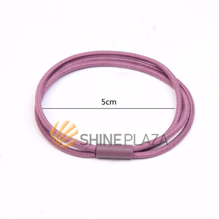 

HAIR TIES KARET IKAT RAMBUT WANITA PEREMPUAN LUCU POLOS 3 LAYERS WARNA