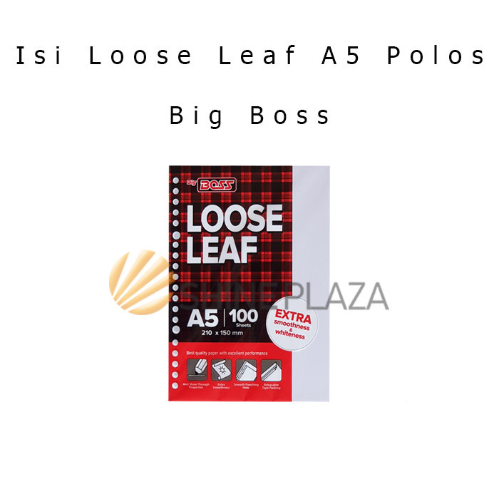 

ISI LOOSE LEAF - BINDER POLOS A5 BIG BOSS