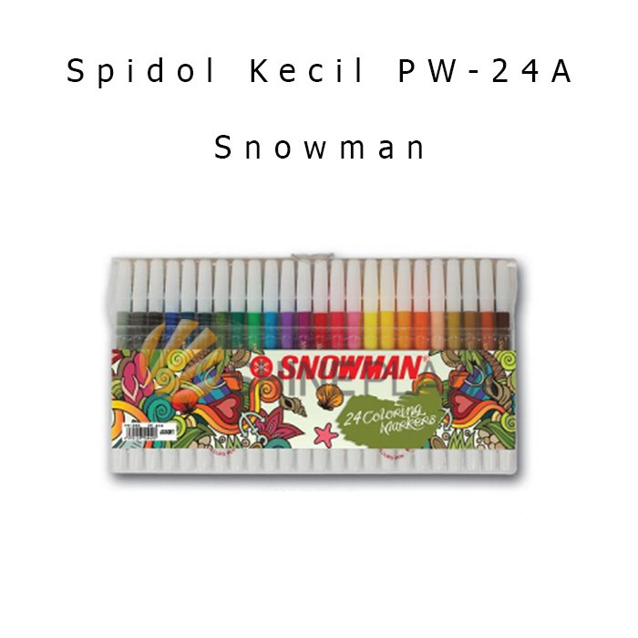 

SPIDOL KECIL SNOWMAN PW-24A