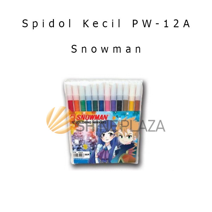 

SPIDOL KECIL SNOWMAN PW-12A