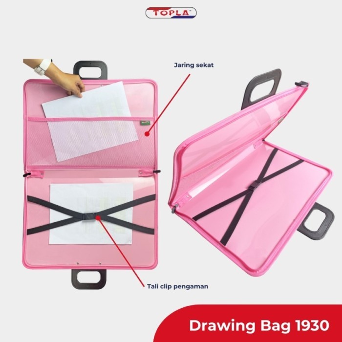 

TOPLA DRAWING BAG 1930 TAS A3/ TAS BUKU GAMBAR/ART BAG/ PORTFOLIO BAG