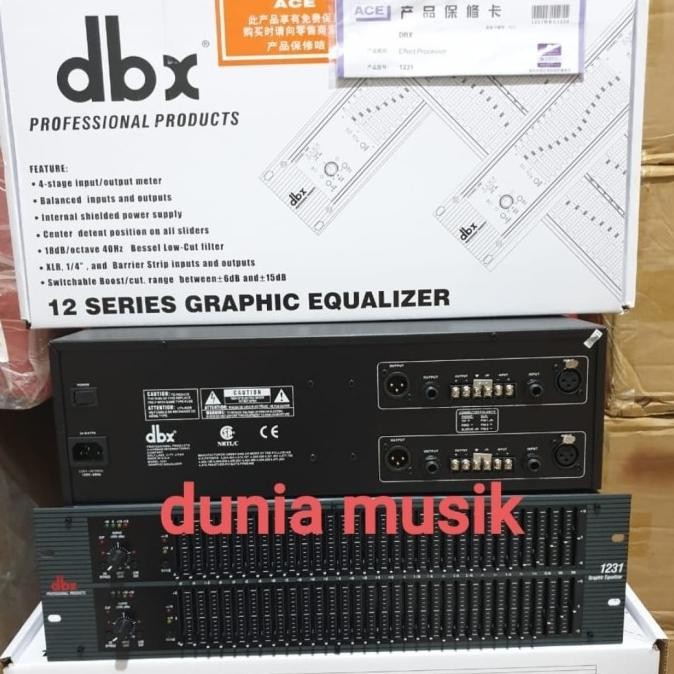 equalizer dbx1231xl dbx 1231xl 1231