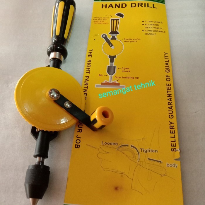 ORIGINAL  SELLERY/bor tangan manual-hand drill sellery 08-038