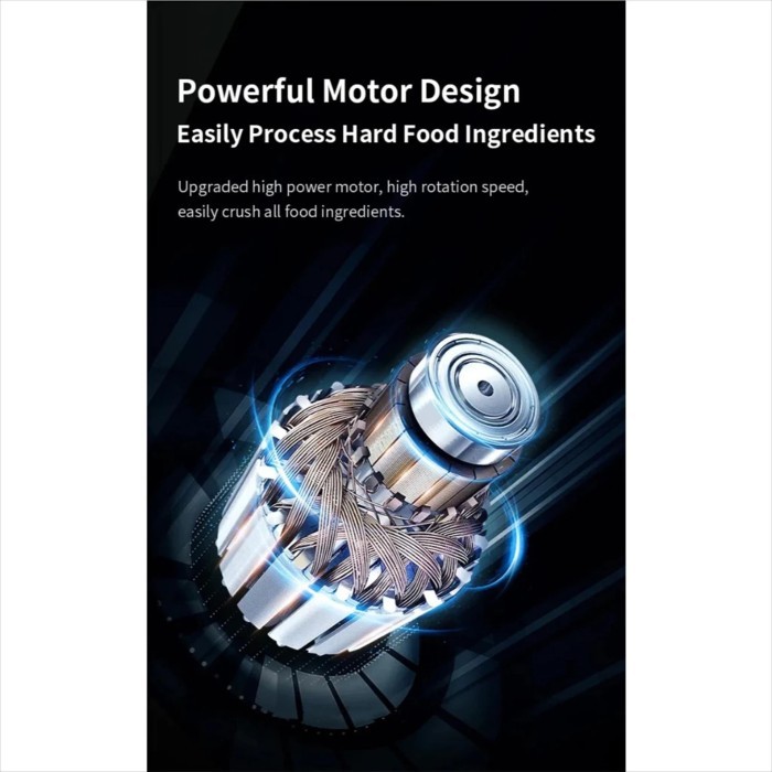 Mini Chopper Lunalife Mfp7 / Mfp 7 Chopper Elektrik 700Ml