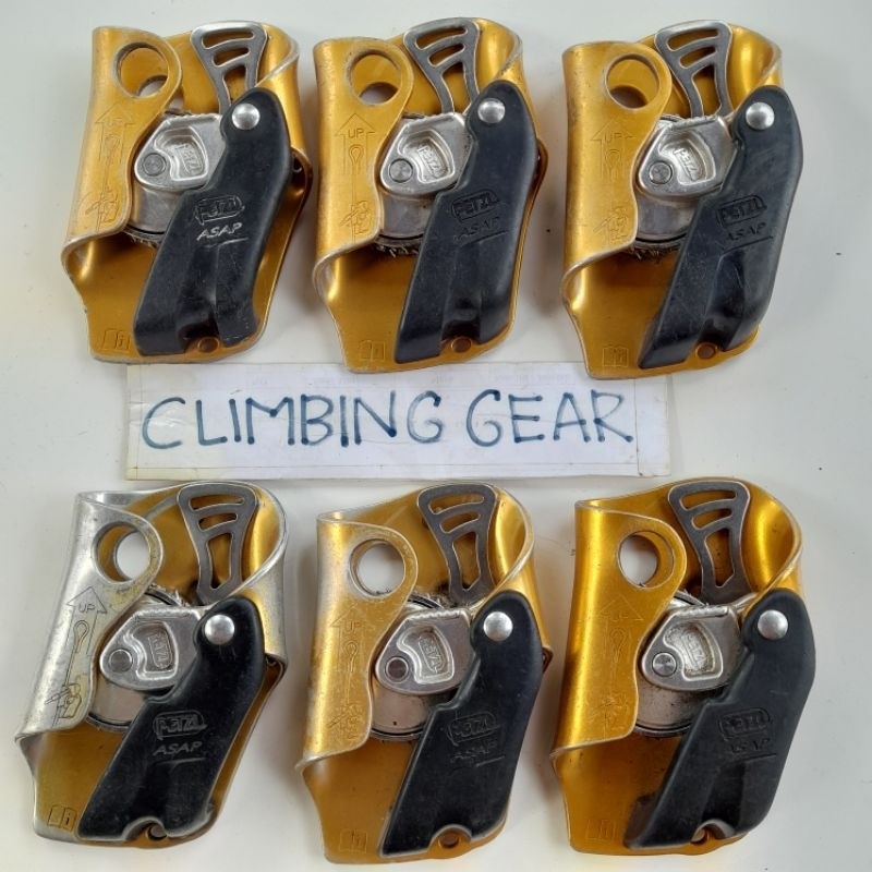 PETZL ASAP MOBILE FALL ARRESTER BACKUP DEVICE PENAHAN JATUH MODEL LAMA SECOND BEKAS Not Shunt Lock