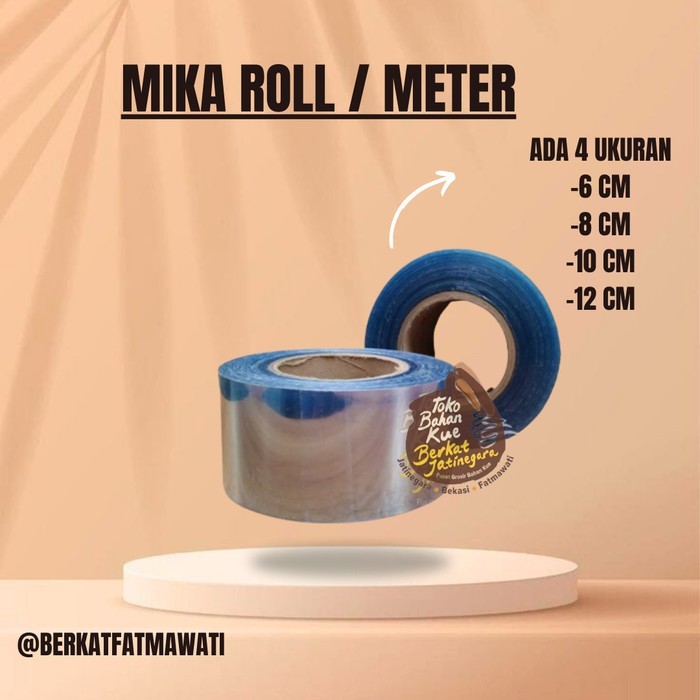 MIKA ROLL PER ROLL / MIKA ROLL PUDDING / MIKA ROLL KUE / 50 METER