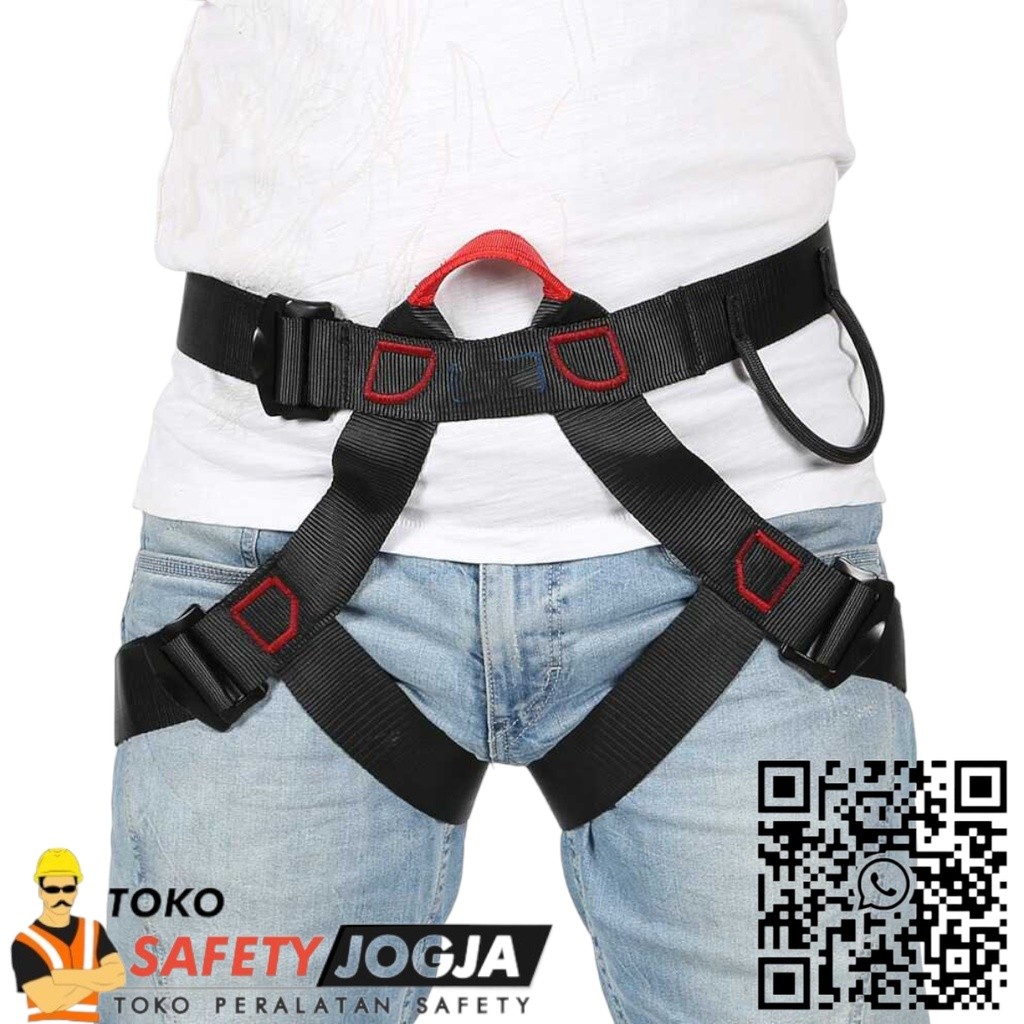 Safety Belt Body Half Body Safety Harness XINDA A9501 Black