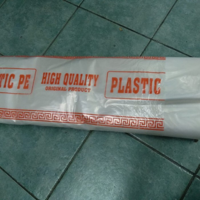 Plastik cor bening/plastik Pe bening