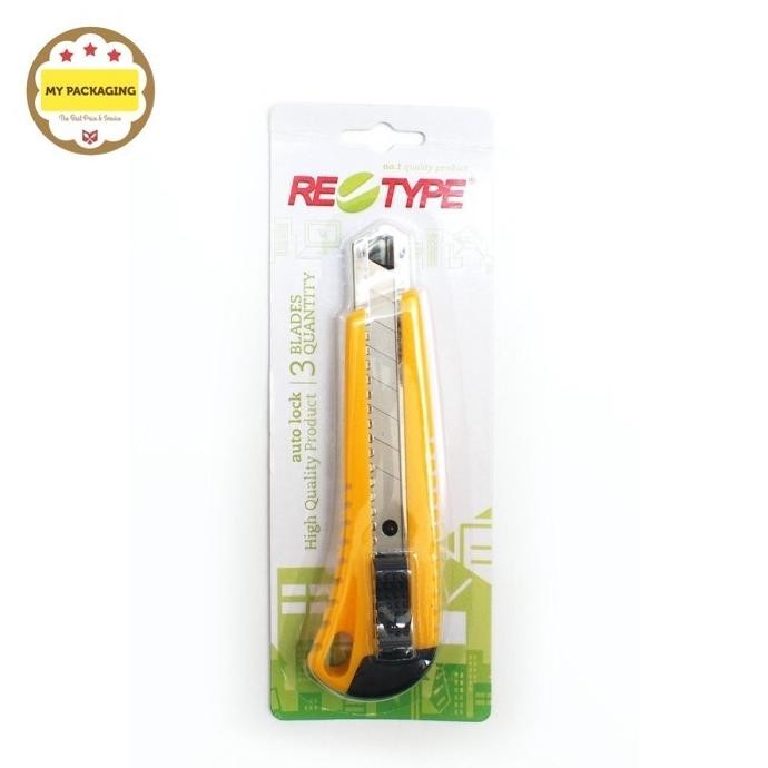 

'+'+'+'+] Cutter Retype Cutter L500 Besar L-500 / kater besar Retype Cutter L500+ BONUS isi cutter