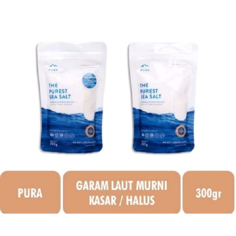 

Pura The Puret Ea Garam Laut Murni Garam Organi Garam Natural 300Gr