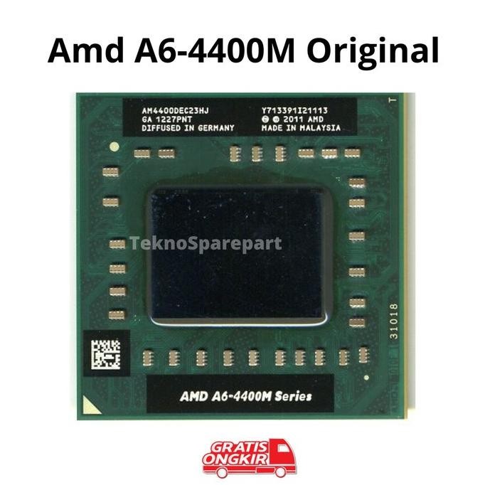 Processor Prosesor Laptop HP G6 AMD A6-4400M Original
