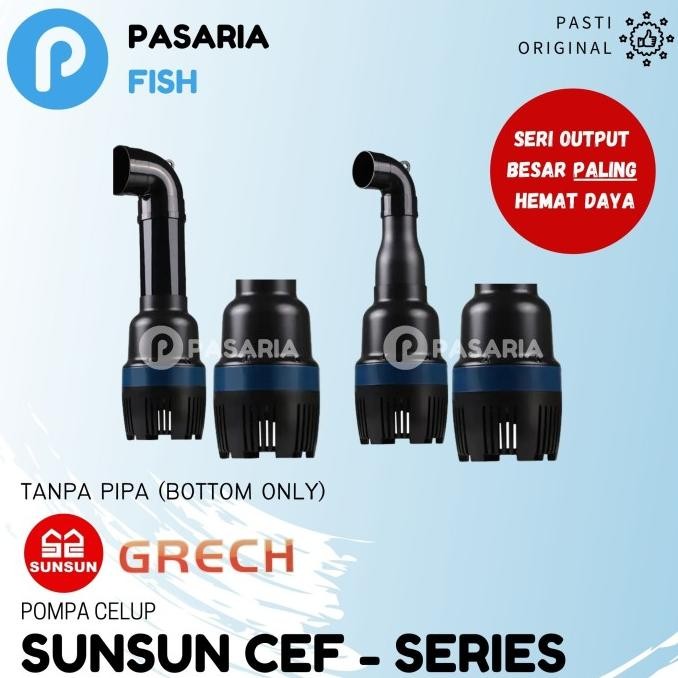 SUNSUN GRECH CEF 16000/CEF 22000/CEF 26000/CEF 30000 Pompa Celup Kolam