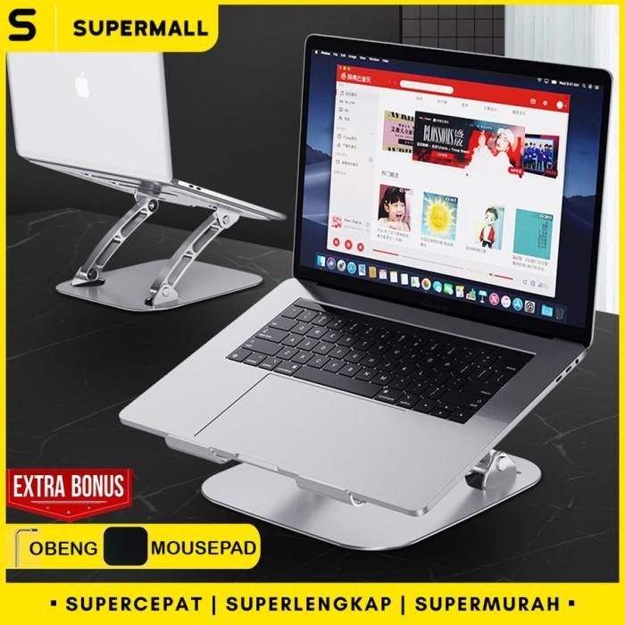 LAPTOP STAND ALUMINIUM - LAPTOP STAND HOLDER / STAND HOLDER LAPTOP