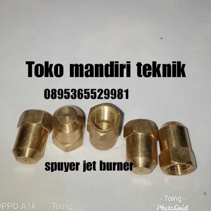 Promo Spuyer jet kompor jet burner kwali range COD