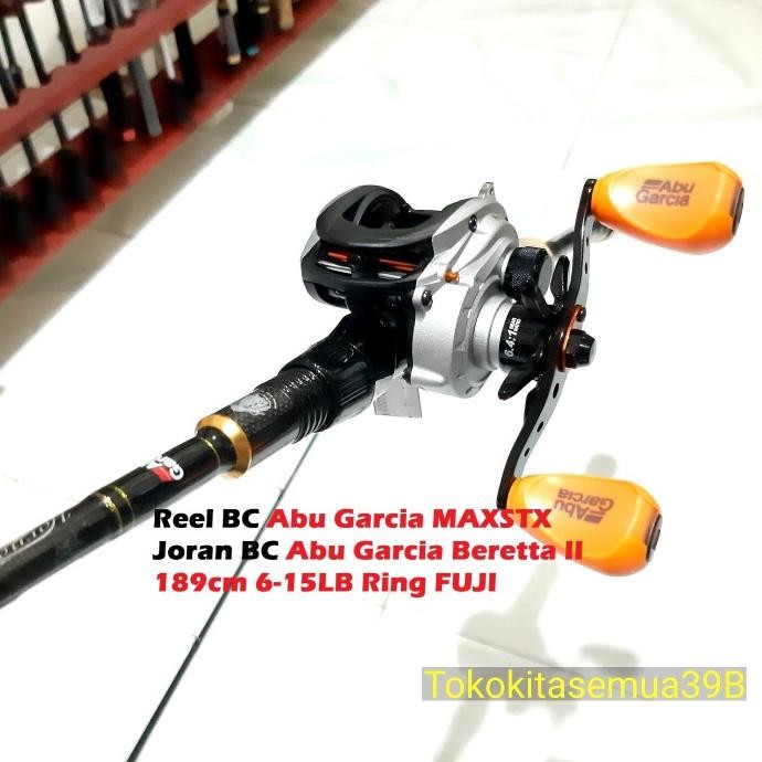 siap kirim] Paket Reel dan Joran Pancing BC Bait Casting Abu Garcia ID0039B
