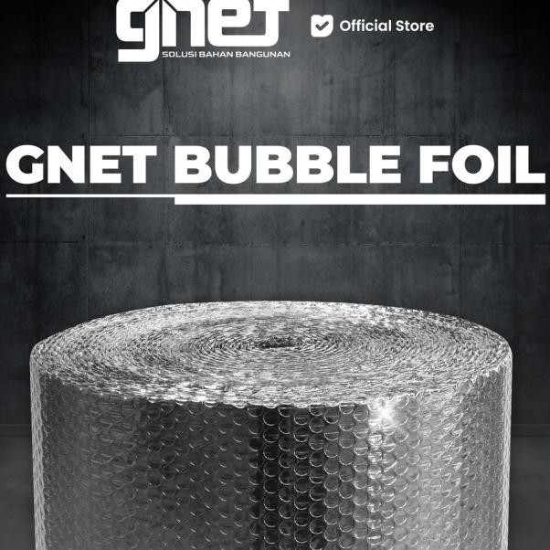 Gnet Foil Peredam Pana Bubble Alumunium Inulai Atap