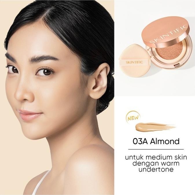 

skintific cover all perfect cushion foundation 03a almond termurah