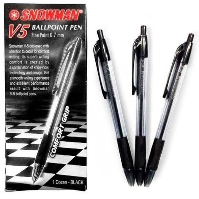 

Produk Baru!! EN / PULPEN SNOWMAN V5 0.7MM 1 LUSIN - 3 PILIHAN WARNA