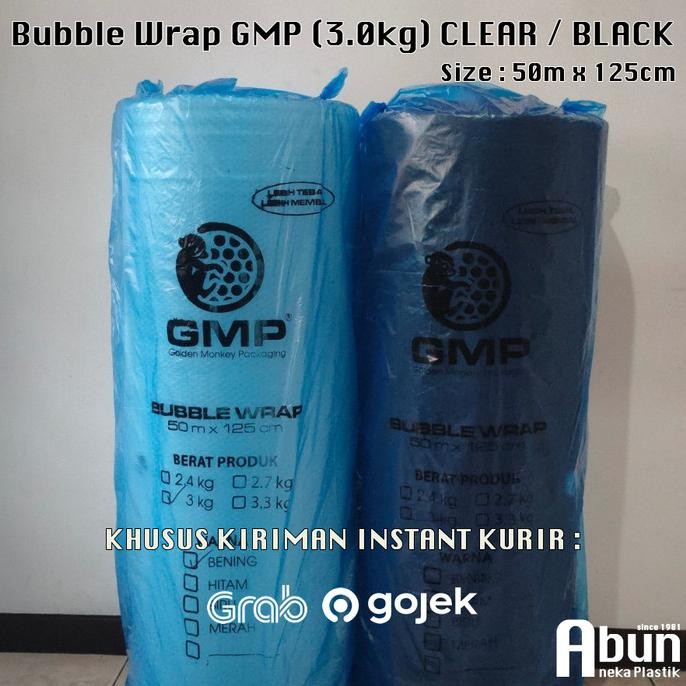 

Bubble Wrap TMS 50m x 1.2m (Khusus Gosend/Grab Instant)