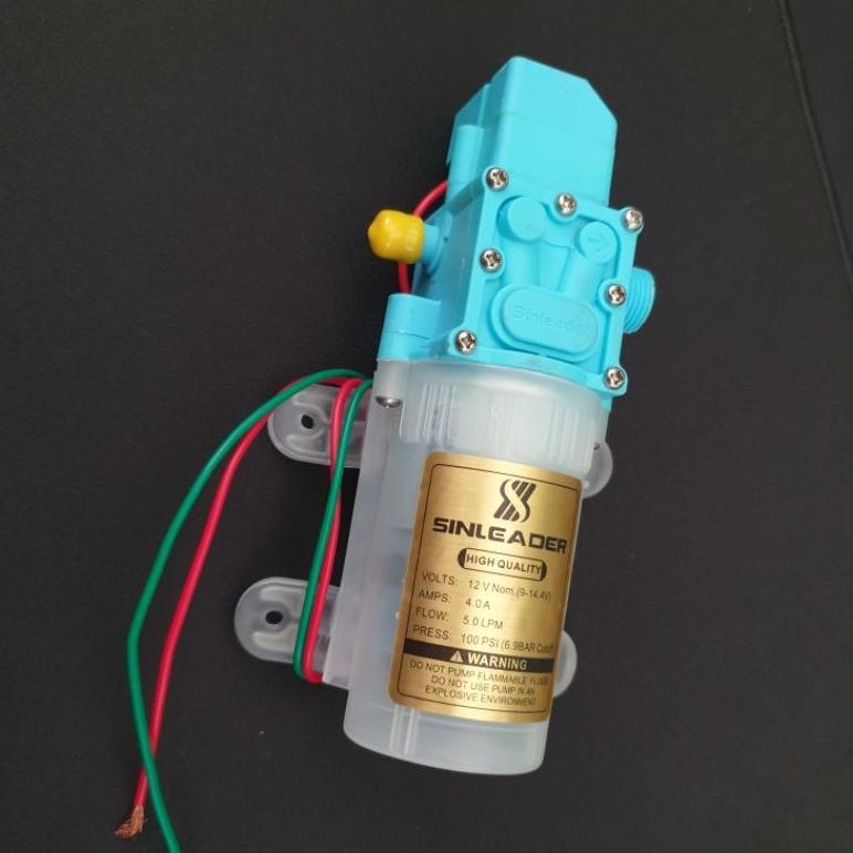 SALE DINAMO POMPA AIR STEAM JET CLEANER DC 12 VOLT 100 PSI 5 LPM SINLEADER HIU