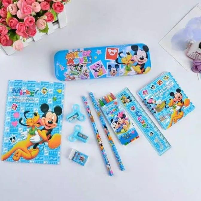 

GB29 1 Set Perlengkapan Princess / Alat tulis Karakter Princess / Sekolah Viral