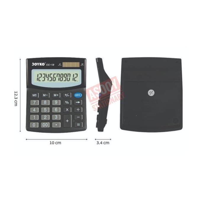 

KT78 Kalkulator Joyko CC-13 /12 digits Terlaris