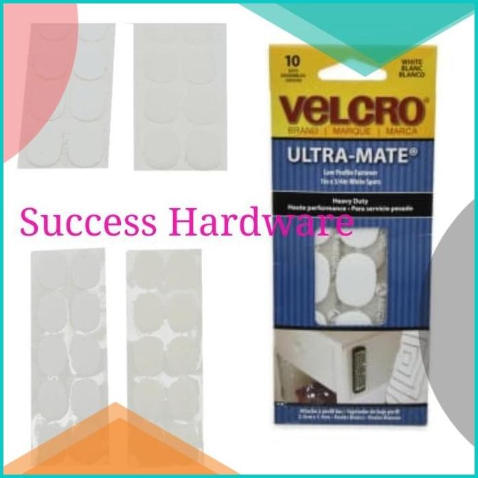 

VELCRO SPOTS TAPE 1X1.9 CM 10 PCS - PUTIH 140BZ4 sparepart