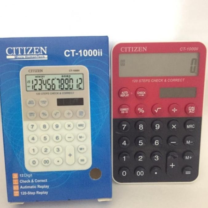 

Do86 Kalkulator / Calculator CITIZEN CT 1000ii 12 Digit Viral