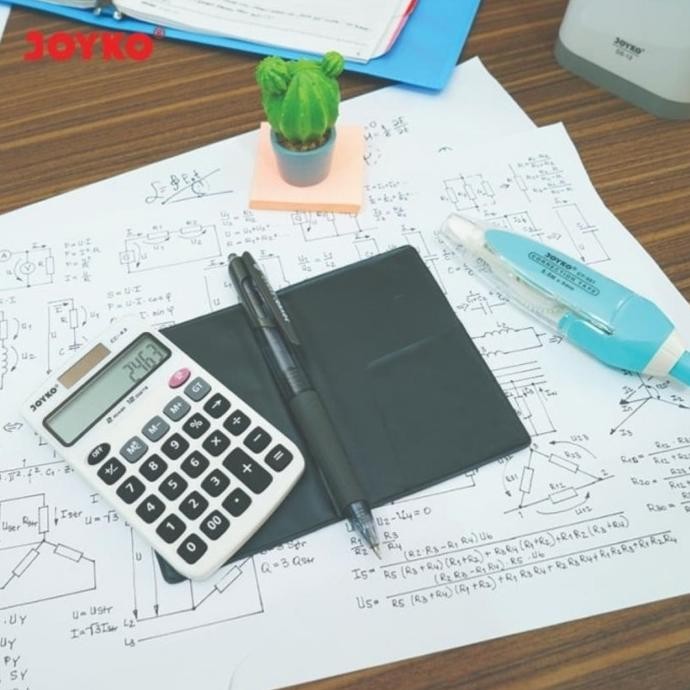

ryu-56 JOYKO CC43 CALCULATOR POCKET 12 Digits - Kalkulator Saku CC 43 Termurah