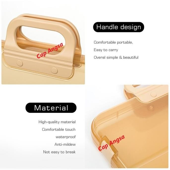 

sd-5 MAP TRAVEL DOCUMENT FILE FOLDER ORGANIZER A4 HARDCASE ANTI DEBU BERKAS Sale