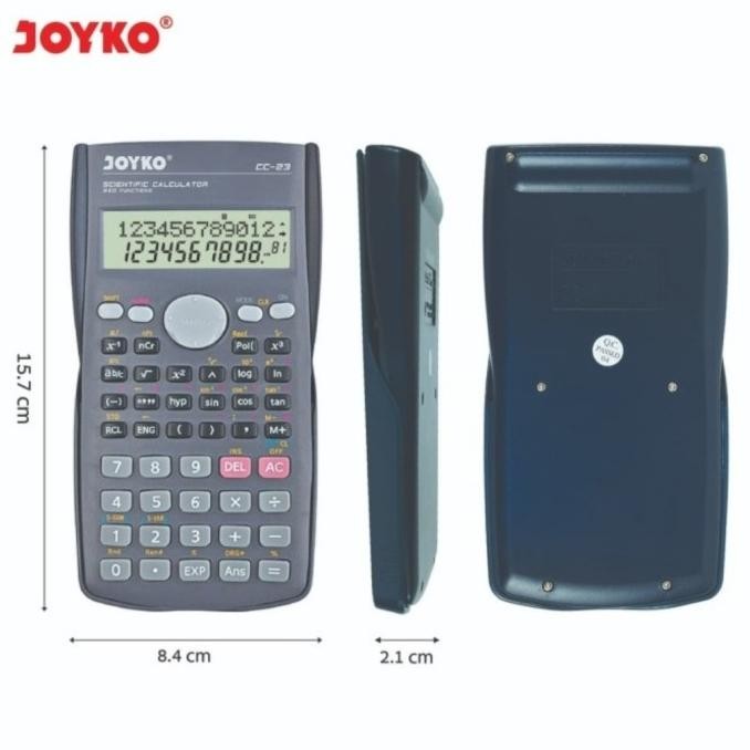 

ew-45 Kalkulator Ilmiah Warna JOYKO CC 23CO - Scientific Calculator CC-23 CO Viral