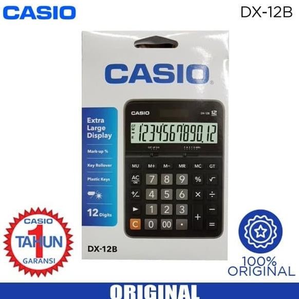 

wes-24 KALKULATOR CASIO DX 12 B Viral