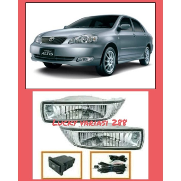 Promo Foglamp Lampu Kabut Corolla Altis 2000 2001 2002 2003 Lampu Bumper Depan Corolla Altis