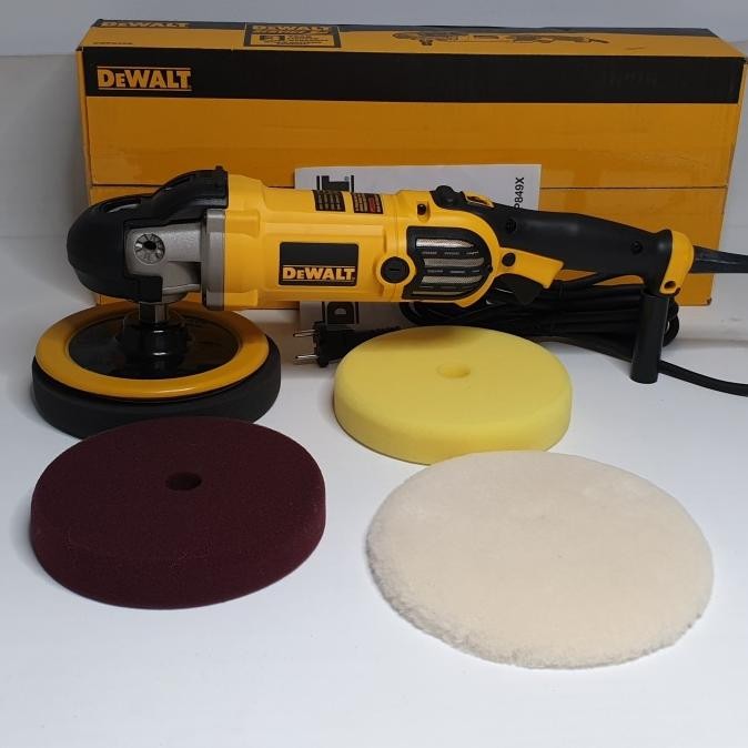 Mesin Poles Mobil 7" Dewalt /Mesin Poles Mini Polisher/Mesin Poles 7"
