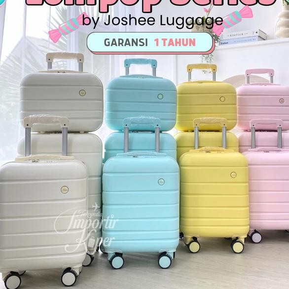 Koper Joshee Lollipop Series Koper Lucu Cabin 14 16 20 Inch