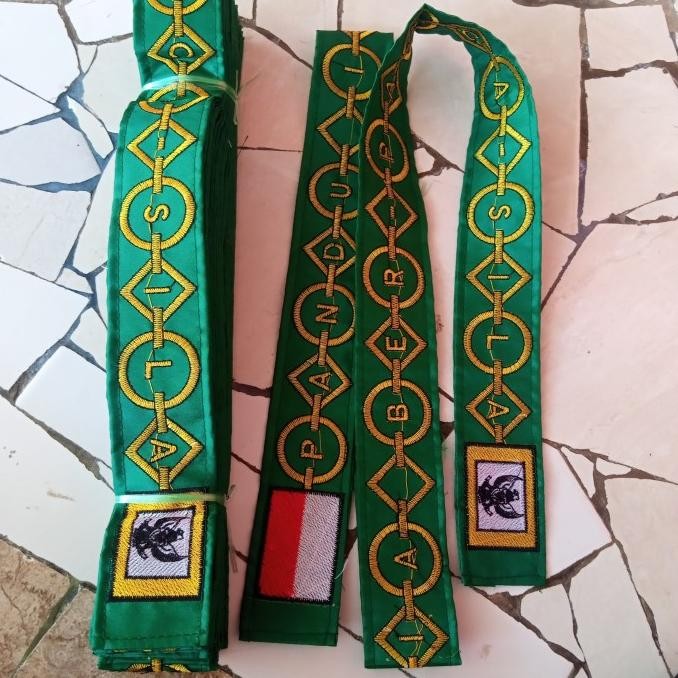 arr Kendit paskibraka 20 biji bordir selempang