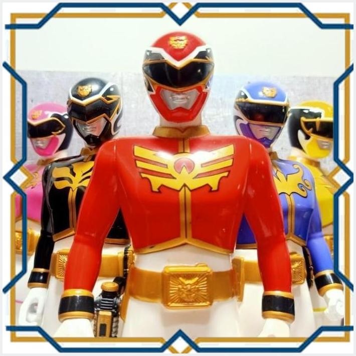 [ZOO] FIGURE BIG SOFUBI SUPER SENTAI GOSEIGER SET