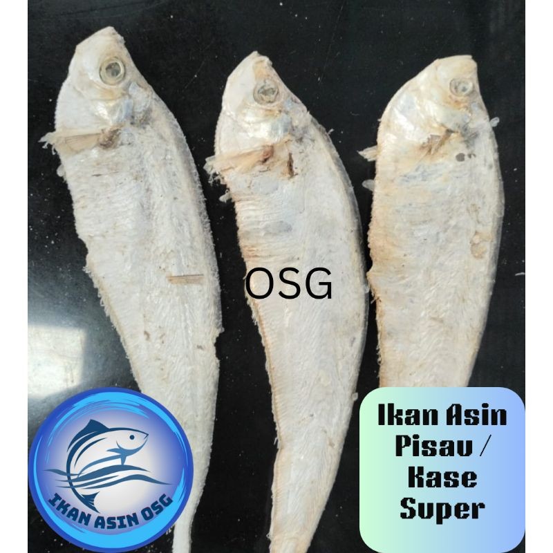 

Ikan asin Ikan Pisau/Kase super 1000gram, 500gram