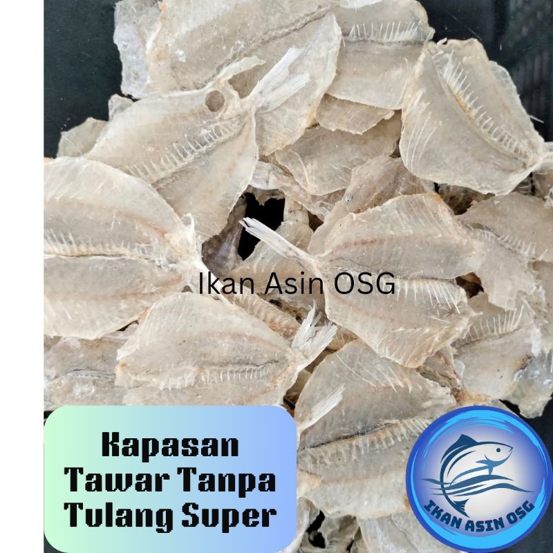 

kapasan tawar tipis tanpa tulang 1000gr ( 1 kg)